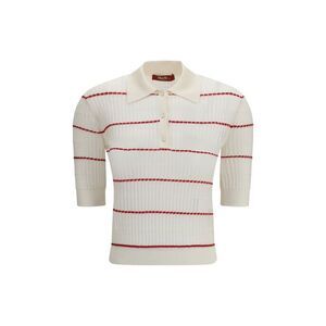 Max Mara Beige Silk Pattern Women's Shirt